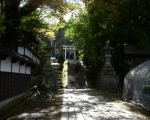 青海神社 入口風景