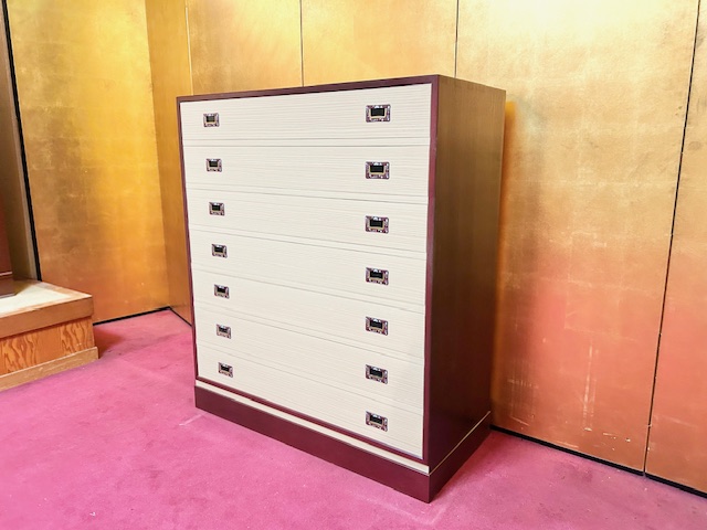 アウトレット総桐小袖箪笥七重茜山田斜め