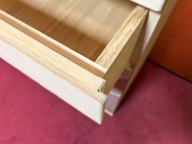 アウトレット総桐小袖箪笥五重京鹿の子夏　引出し上画像