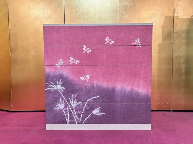 アウトレット総桐小袖箪笥五重京鹿の子秋　正面