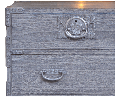 106巾時代仕上げ角金具付整理 | 桐たんす（桐箪笥）の製造販売