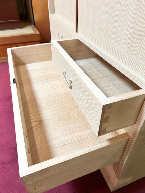総桐整理箪笥　宮内庁型　引き出し画像
