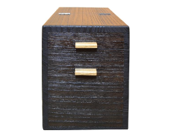 古物商品 総桐中戸棚箪笥 指物工芸品 H81.3cm x w60.3cm 古物商品 総桐