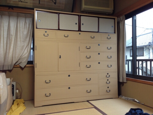 桐たんすの修理・更生実例一覧 【傷】 | 桐たんす（桐箪笥）の製造販売